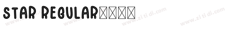 Star Regular字体转换